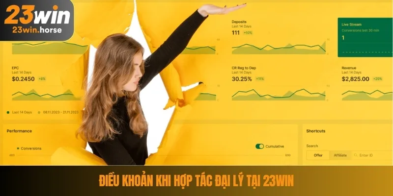 Hợp Tác Đại Lý 3 Điều khoản khi hợp tác đại lý tại 23WIN
