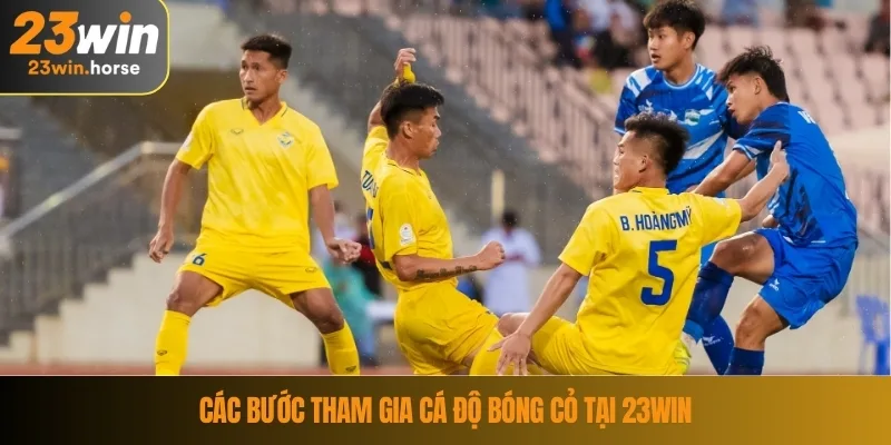 Kinh Nghiệm Đánh Bóng Cỏ - Kiến Thức Bổ Ích Từ Cao Thủ 4 Các bước tham gia cá độ bóng cỏ tại 23WIN