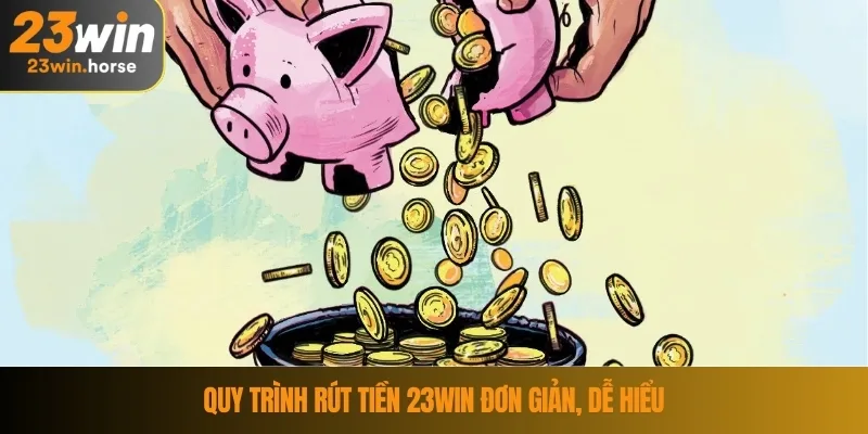 Rút Tiền 23WIN 2 Quy trình rút tiền 23WIN đơn giản, dễ hiểu